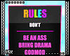 The Rules | Sign