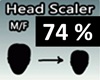 Scaler Head 74 % M/F