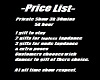 xCynx Price List