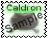 Caldron Stamp