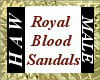 Royal Blood Sandals - M
