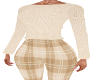 RL-Sweater/Plaid Pants