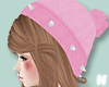 N|Spiked Beanie Pink