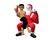 Santa's lap