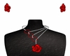 red rose set