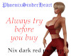 Nix dark red pushup top