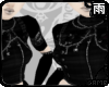 Gothic Plaid Shirt Black