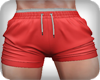 Red Manly Short