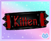 Red Kitten Armband R/F