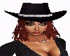 Cowgirl Hat-Red Hair