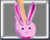 !F! Bunny Slippers Pink