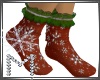 *M* Christmas socks