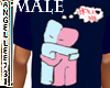 HOLD ME MALE T-SHIRT