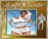 ANGEL HOLISTER White PJs