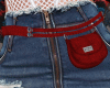E* Red Belt Bag
