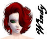 Haely Red Short Curly