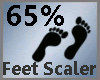 Feet Scaler 65% M A