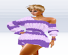 Striped Sweater dress