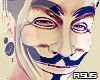 J` Anonymous Mask