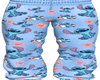 Blue Stitch Pants Pj M