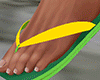summer pine flip-flops*F