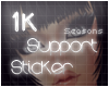 Support Sticker 1k*