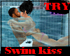 Swim Kissing Pose