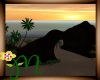 *M* Sunset island