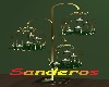Green-Gold Candlestick