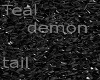 Teal Demon Tail