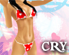Cry - Dot Red Bikini