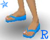 [R] Blue Flip Flops!