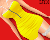 Hot Babe Dress Yellow