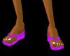 ~SRA!~ Purple Flip Flops