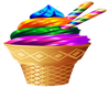 Rainbow Ice-Cream.