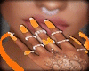 DOLLZ NAILS/RINGS*ORANGE