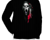 ghost face hoodie ! M