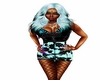 [KR] Teal Corset Mini