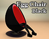 Egg Chair Black