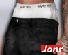 Punk Jeans Denim  + T
