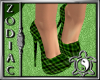 Green Plaid Shoes