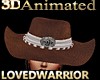 Animated Cowgirl Hat
