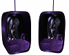 Purple Hanging Chairs