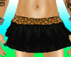 Black Skirt Cheetah Belt