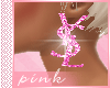 PINK-Pink YSL Earrings