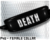 -P- Death PVC Collar /F