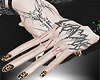 𝔁. My hands+tats