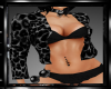 [TG]Leopard black bikini
