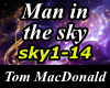 Man in the sky