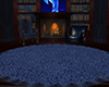 ~N~ Library Blue Rug